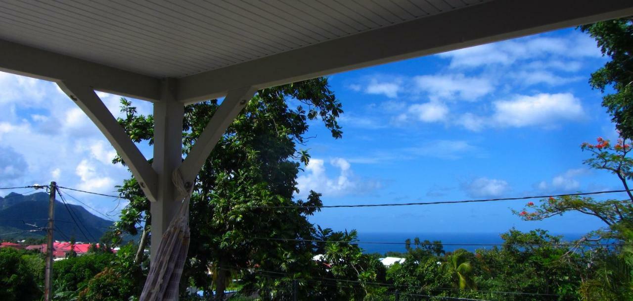Or Bleu-Bungalow Volcan Soufriere-Vue Sur Mer Saint-Claude Ngoại thất bức ảnh