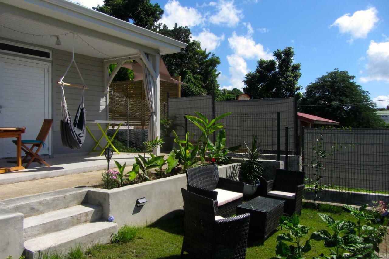 Or Bleu-Bungalow Volcan Soufriere-Vue Sur Mer Saint-Claude Ngoại thất bức ảnh